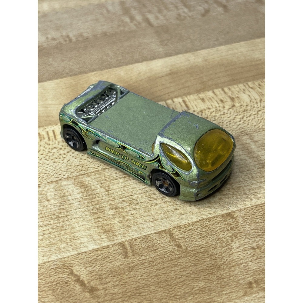 Hot Wheels Mattel 1999 Deora II Green Born Go Surf Car